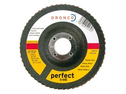 Лепестковый шлифовальный круг (зерно 80)  125х22  "DRONCO"